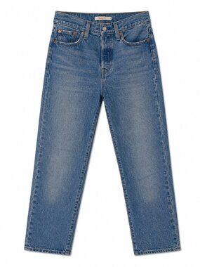 Levi’s Wedgie Straight Jeans | W26 L26 | Medium Blue Wash
